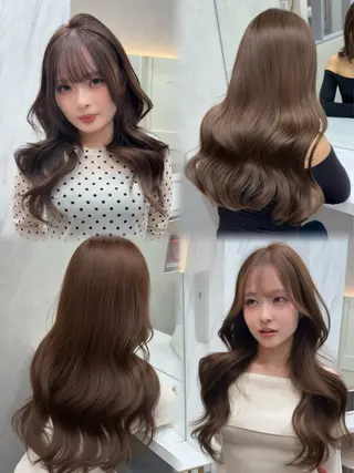ロング カラー レイヤーダブルカラー KYONのヘアスタイル