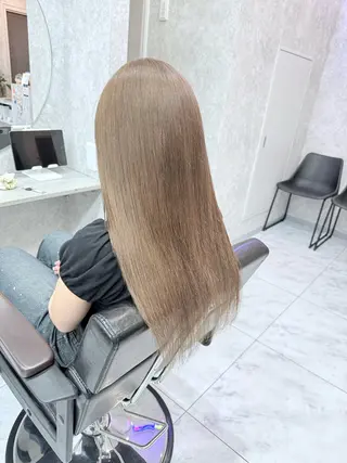 ロング カラー 🌺ハイトーン🌺 矢葺 なぎさ🌺🌺のヘアスタイル