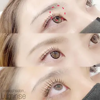 マツエク・マツパ 🍒🍒 lumiriseのマツエク・マツパデザイン