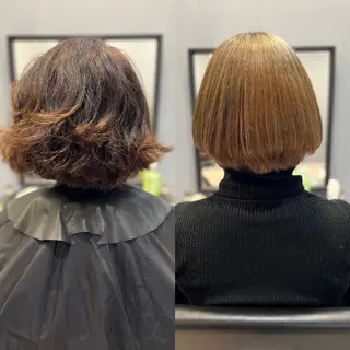 ショート neutral hairのヘアスタイル