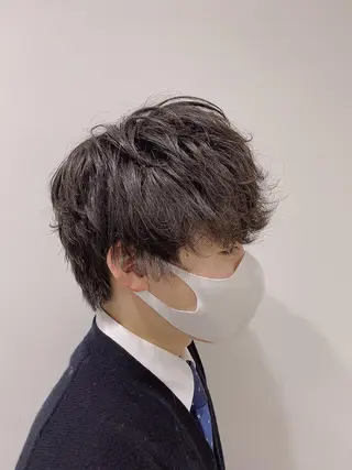 パーマ メンズ 伊藤 海のヘアスタイル