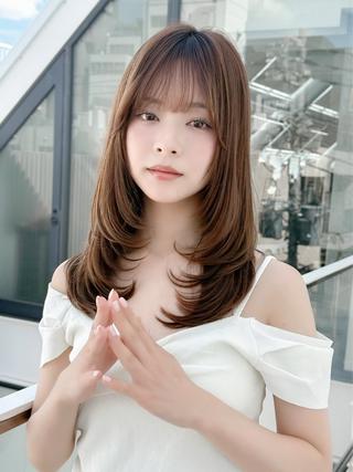 ミディアム ✨ミディアム レイヤーハルキのヘアスタイル