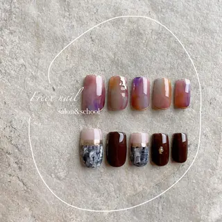 ネイル freex nail /ニュアンス/個性派のネイルデザイン