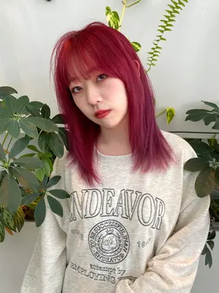 セミロング カラー mai / linoah˚✧のヘアスタイル
