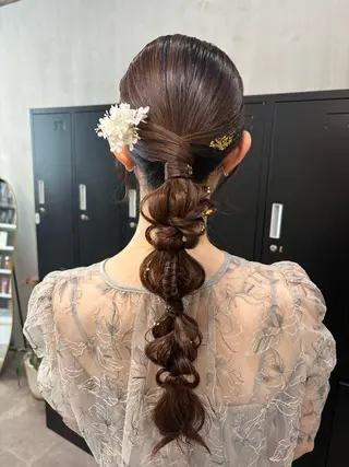 ロング ヘアアレンジ ALLEN hair /まなのヘアスタイル