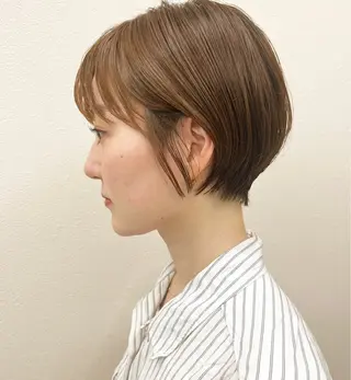ショート カラー Hareru 豊田 修廣のヘアスタイル