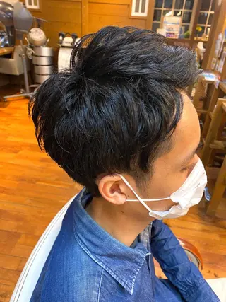 メンズ 氷見 早祐香のヘアスタイル