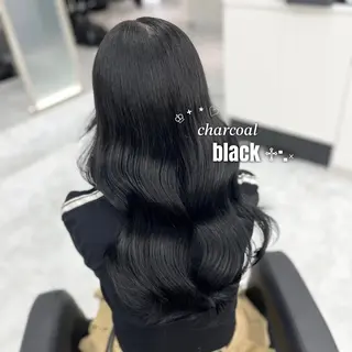 ロング カラー 暖色✖️韓国ヘア 🥀SAHO🥀のヘアスタイル
