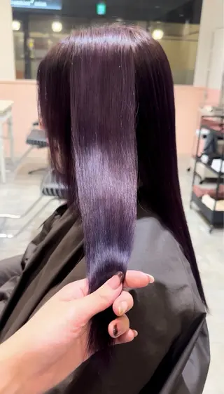 カラー レイヤーカット/ 艶 カラー/Manakaのヘアスタイル