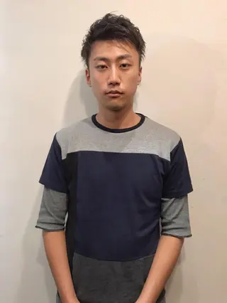 ショート パーマ メンズ 中村 梨沙のマツエク・マツパデザイン