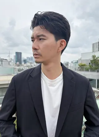 ショート パーマ メンズ 【メンズ縮毛矯正】 FILMS 軍司のヘアスタイル