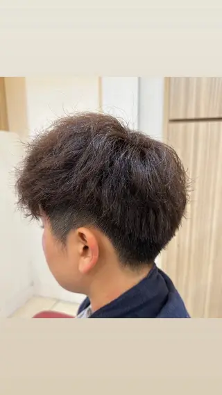 ナチュラルヘア 神田一瑳のヘアスタイル