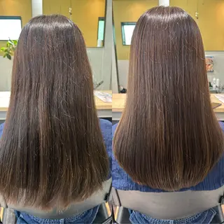 ロング カラー hubhair レイヤー/透明感のヘアスタイル