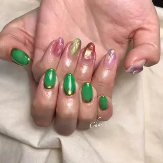 ネイル chai nail & eye📍鶴橋のネイルデザイン