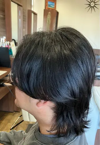 パーマ メンズ 平川 かなこのヘアスタイル