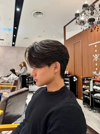 ショート パーマ メンズ 瀧野 翔吾【メンズ特化】のヘアスタイル