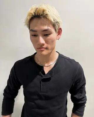 ショート メンズ 田中 遥陽のヘアスタイル