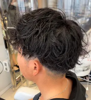 ショート メンズ メンズパーマ特化 【八王子】鈴木 惟人のヘアスタイル