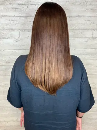 ロング カラー 小池 穂果/ 府中のヘアスタイル
