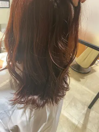 セミロング MATISSE藤崎 渕上 ジュビアイのヘアスタイル