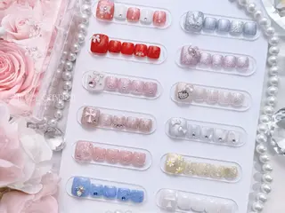 ネイル Natsuki ໒꒱ワンホン韓国のネイルデザイン