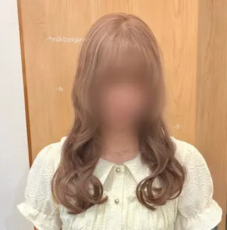 カラー 🎀韓国レイヤー/ 🫧透明感カラーのヘアスタイル