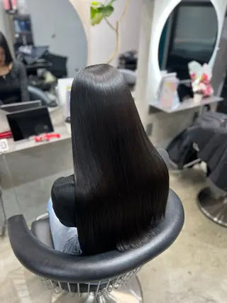 ロング カラー ワンホンヘア🇨🇳 髪質改善/itaruのヘアスタイル