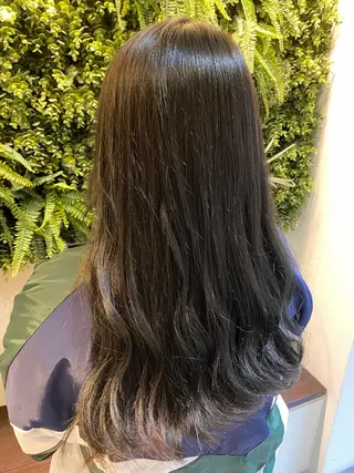 ロング 水谷 菜央のヘアスタイル