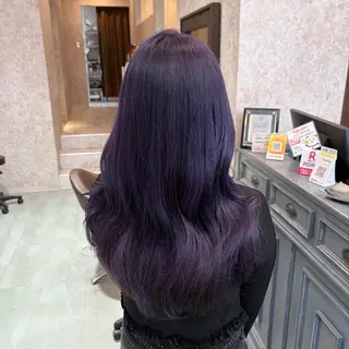 ロング 牧野 夏子のヘアスタイル