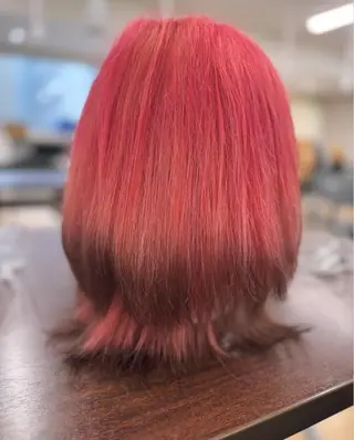 ミディアム カラー ROSTAR セイゴのヘアスタイル