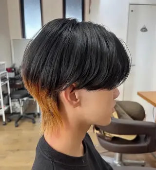ミディアム カラー 坂戸駅SASAKI MASAYAのヘアスタイル