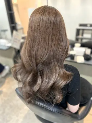 カラー 透明感カラー୨୧ 松山理桜🩰˖ ࣪⊹のヘアスタイル