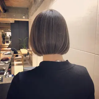 ショート カラー 髪質改善🌈縮毛矯正 荻原 達矢のヘアスタイル