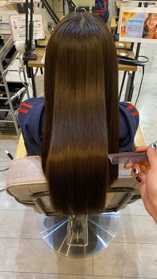 ロング 小笹 叶愛のヘアスタイル
