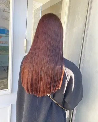 ロング カラー SHICENEケイ レイヤーカット🦋のヘアスタイル