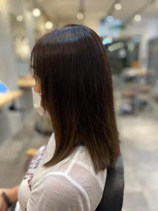 セミロング 小山 奏良のヘアスタイル