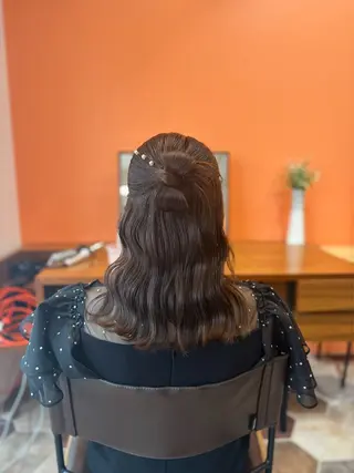 セミロング 上島 未緒のヘアスタイル