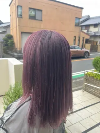 カラー 上村 里奈のヘアスタイル