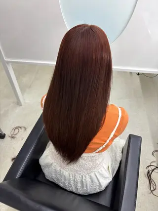 ロング カラー 冨木 雄斗のヘアスタイル