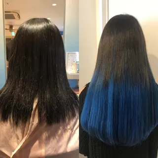 ロング カラー ヘアアレンジ 🧡艶髪/エクステ 🫧🧡YUKI❄️のヘアスタイル