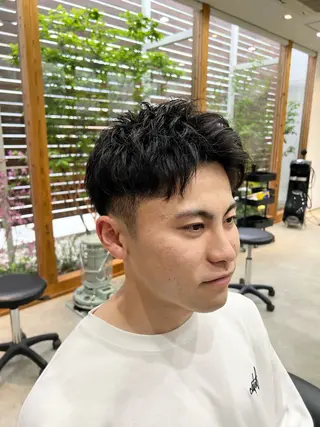 メンズ 解良 優斗のヘアスタイル