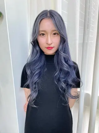 ロング nessヤマサキ リュウタのヘアスタイル