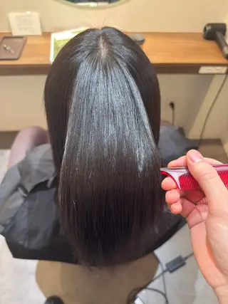 セミロング パーマ ece.sie 💎ゆら💎のヘアスタイル
