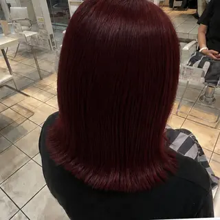 ミディアム カラー 透明感カラー×美眉 🎀大西みゆう🎀のヘアスタイル
