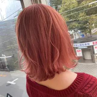 ミディアム 井手 孔介のヘアスタイル