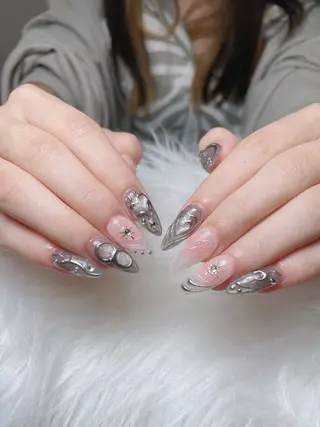 ネイル Sora nail 長さ出し専門店のネイルデザイン