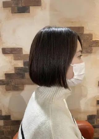 ショート カラー flencia 丸 和博|カットのヘアスタイル