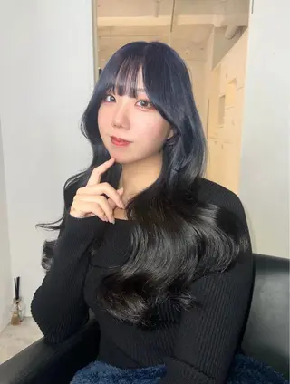 ロング カラー 🌎カット＆Wカラー 🌎KANAMIのヘアスタイル