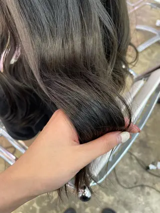 ロング カラー 韓国×網紅ヘア 🤍りん🤍のヘアスタイル