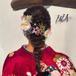 ヘアアレンジ ZAZA KANNA🌺のヘアスタイル